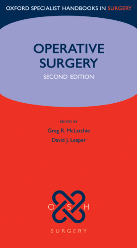 Oxford handbook of operative surgery