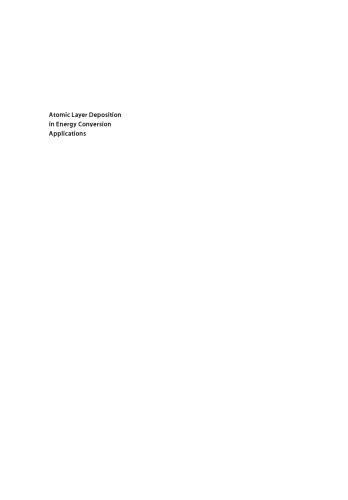 Atomic layer deposition in energy conversion applications