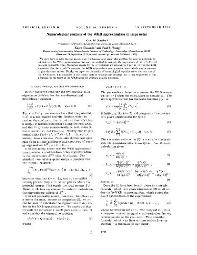 Numerological analysis of WKB approximation in large order