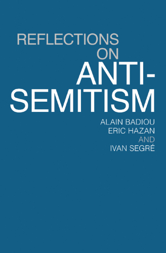 Reflections on anti-semitism
