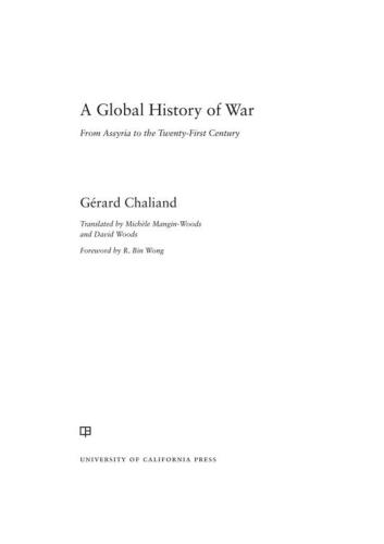 A global history of war : from Assyria to the twenty-first century