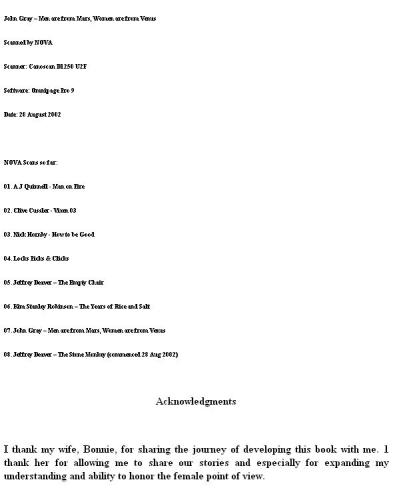 Men are from Mars, Women are from Venus