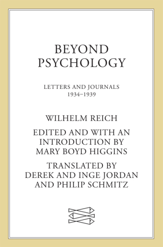 Beyond psychology : letters and journals, 1934-1939