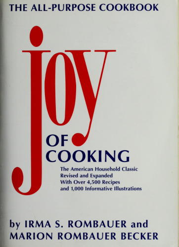The Joy of Cooking, Revised and Expanded Edition