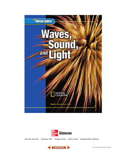 Waves, Sound, and Light, Student Edition