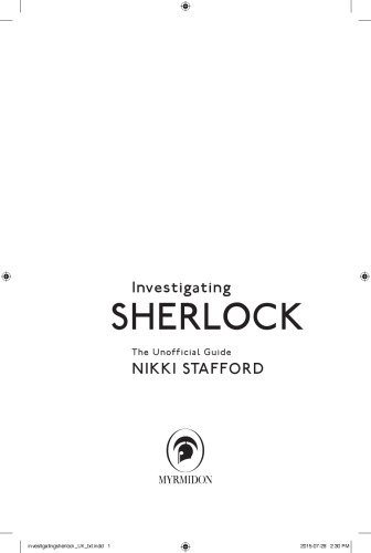 Investigating Sherlock : the unofficial guide