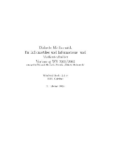 Diskrete Mathematik 005