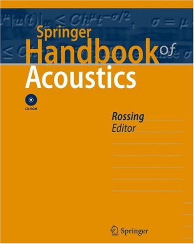 Handbook of Acoustics