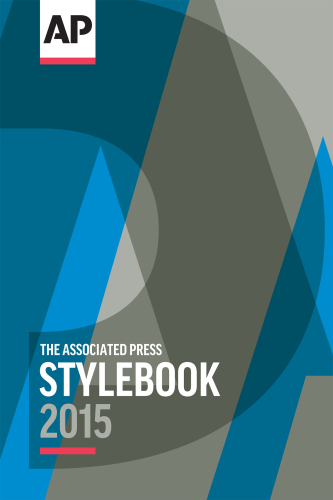 Associated Press stylebook 2015 and briefing on media law