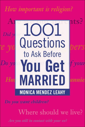 1001 questions to ask before you get married
