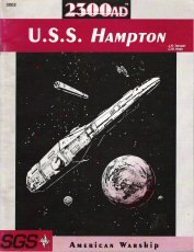 U.S.S. Hampton: American Warship - 25mm deck plans (2300AD RPG)