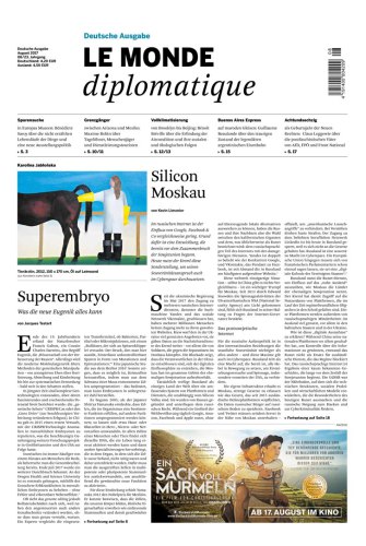Le Monde Diplomatique - August 2017