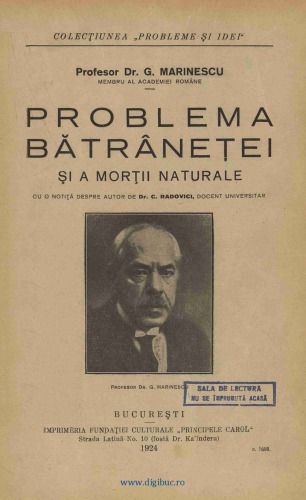 Problema bătrâneței și a morții naturale