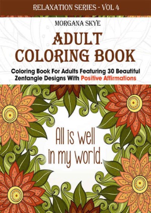 Adult Coloring Book Relaxation series