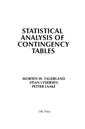 Statistical Analysis of Contingency Tables