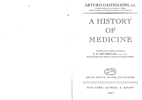 A History of Medicine