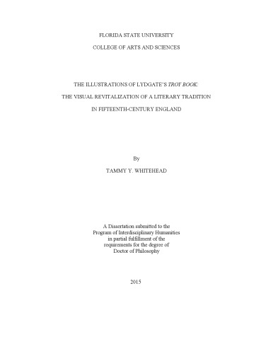 The illustrations of Lydgate’s 