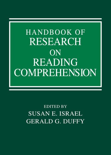 Handbook of Research on Reading Comprehension.