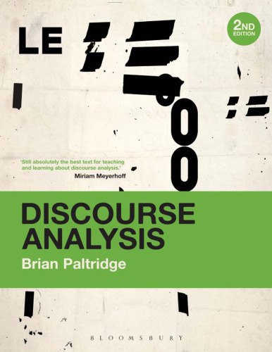 Discourse analysis : an introduction
