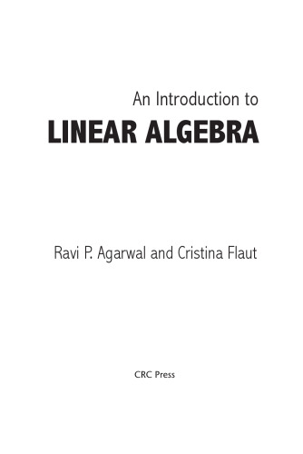 An Introduction to Linear Algebra