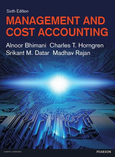 MANAGEMENT AND COST ACCOUNTING