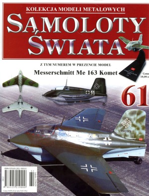 Messerschmitt Me 163 Komet (Samoloty Swiata №61)