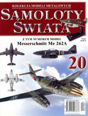 Messerschmitt Me-262A (Samoloty Swiata №20)