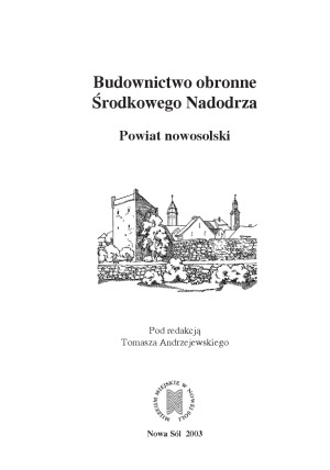 Budownictwo Obronne Srodkowego Nadodrza