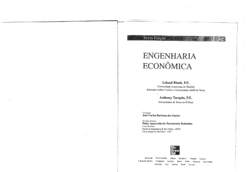 Engenharia Economica