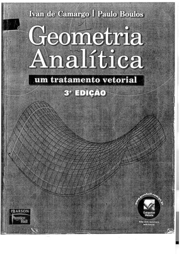 Geometria Analitica - Um Tratamento Vetorial