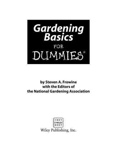 A Number of Basic Gardening Books