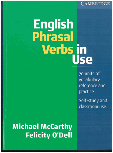 English Phrasal Verbs in Use Intermediate (Vocabulary in Use)