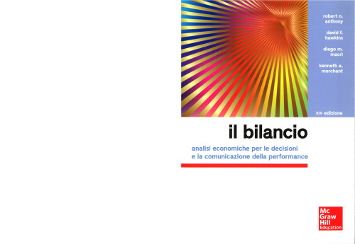 Il bilancio. Analisi economiche per le decisioni e la comunicazione della performance