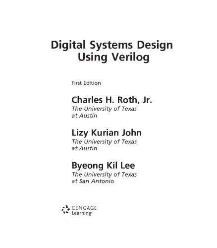 Digital Systems Design Using Verilog