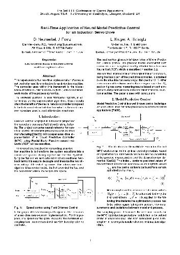 Real-Time Application of Neural Model Predictive Control