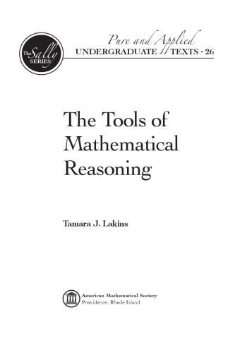 The Tools of Mathematical Reasoning