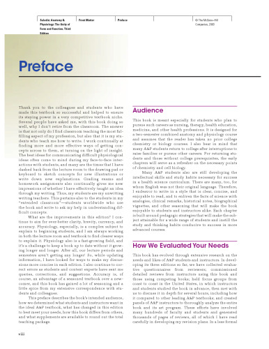 Anatomy And Physiology - The Unity Of Form And Function