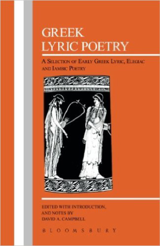 Greek Lyric Poetry