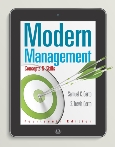 Modern Management: Concepts and Skills (14th Edition) - Standalone book)