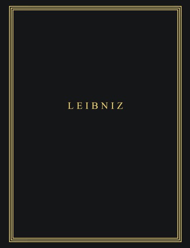Philosophische Schriften, Band 1: 1663-1672
