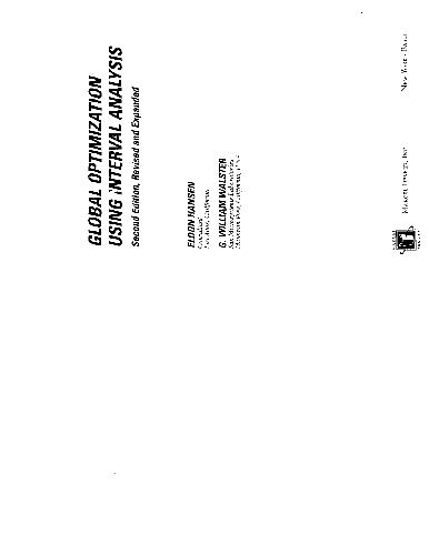 Global Optimization Using Interval Analysis