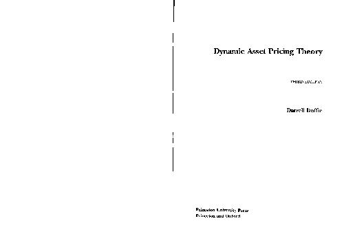 dynamic asset pricing theory princeton