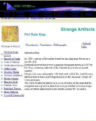 Piri Reis Map Proof Of Ancient Advanced Civilisation
