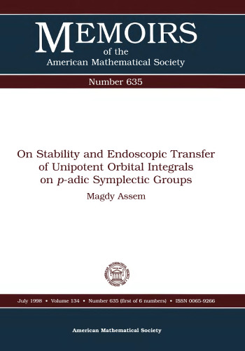 On Stability and Endoscopic Transfer of Unipotent Orbital Integrals on P-Adic Symplectic Groups