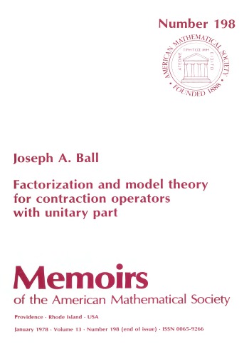 Factorization and Model Theory for Contraction Operators With Unitary Part