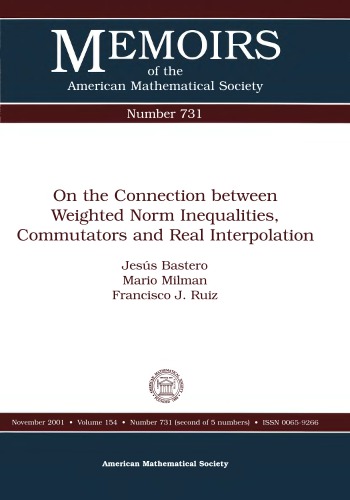 On the Connection between Weighted Norm Inequalities, Commutators and