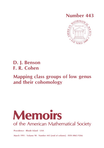 Mapping Class Groups of Low Genus and Their Cohomology
