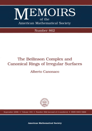 The Beilinson Complex And Canonical Rings of Irregular Surfaces