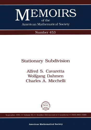 Stationary Subdivision