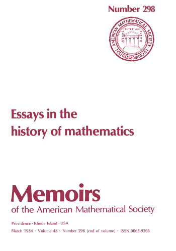 Essays in the History of Mathematics